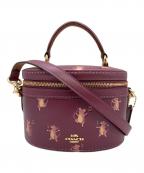 COACHコーチ）の古着「2WAYショルダーバッグ」｜パープル