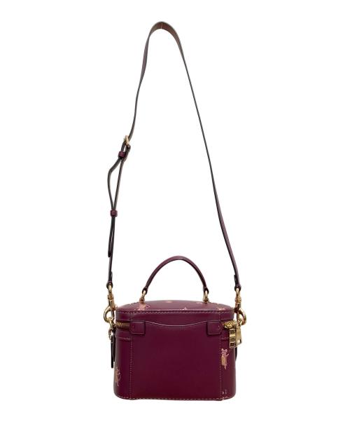 COACH（コーチ）COACH (コーチ) 2WAYショルダーバッグ パープルの古着・服飾アイテム