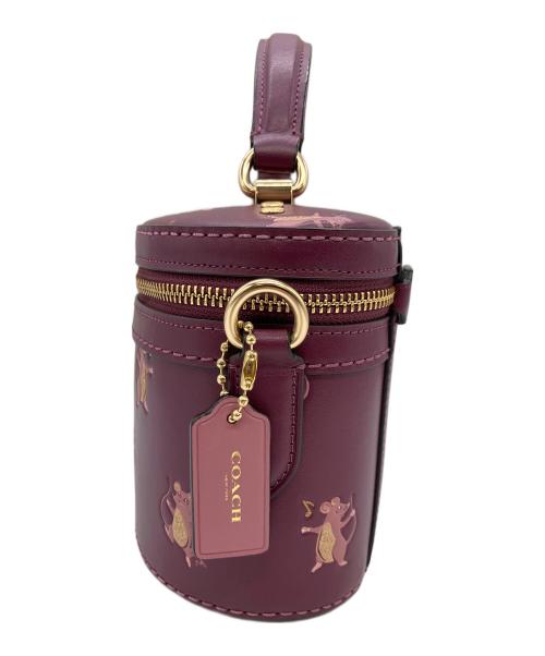 COACH（コーチ）COACH (コーチ) 2WAYショルダーバッグ パープルの古着・服飾アイテム