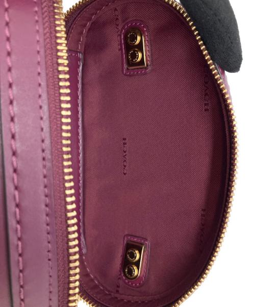 COACH（コーチ）COACH (コーチ) 2WAYショルダーバッグ パープルの古着・服飾アイテム