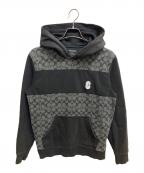COACHコーチ）の古着「パーカー」｜ブラック