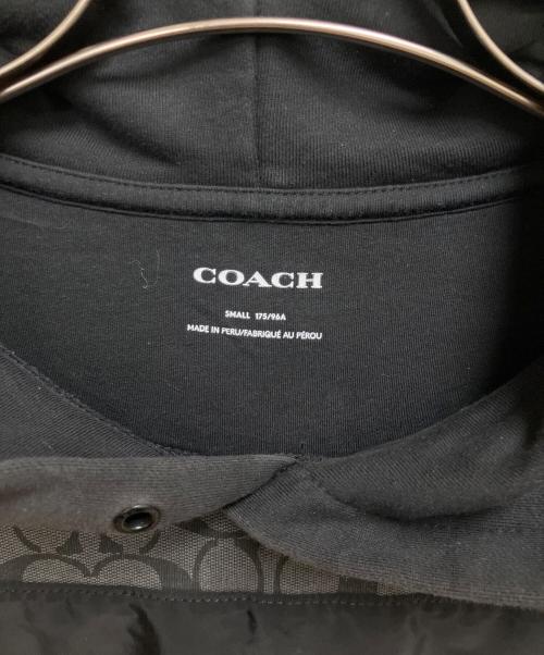 COACH（コーチ）COACH (コーチ) パーカー ブラック サイズ:SIZE Sの古着・服飾アイテム
