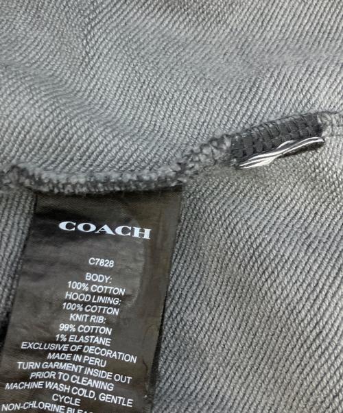 COACH（コーチ）COACH (コーチ) パーカー ブラック サイズ:SIZE Sの古着・服飾アイテム