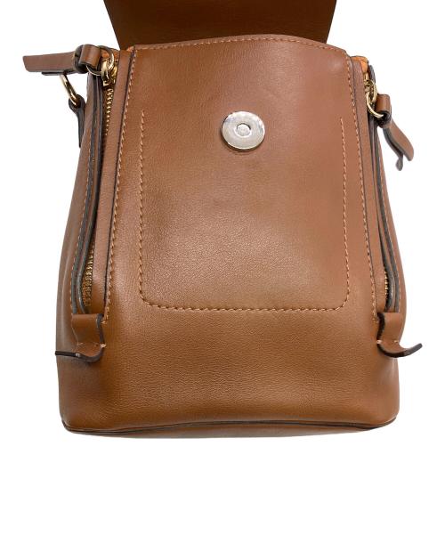 Chloe（クロエ）Chloe (クロエ) FAYE 2WAYバッグ ブラウン×オレンジの古着・服飾アイテム