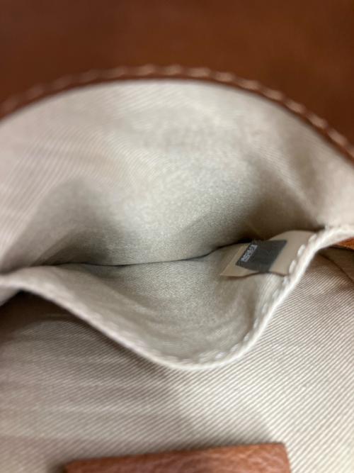 Chloe（クロエ）Chloe (クロエ) FAYE 2WAYバッグ ブラウン×オレンジの古着・服飾アイテム