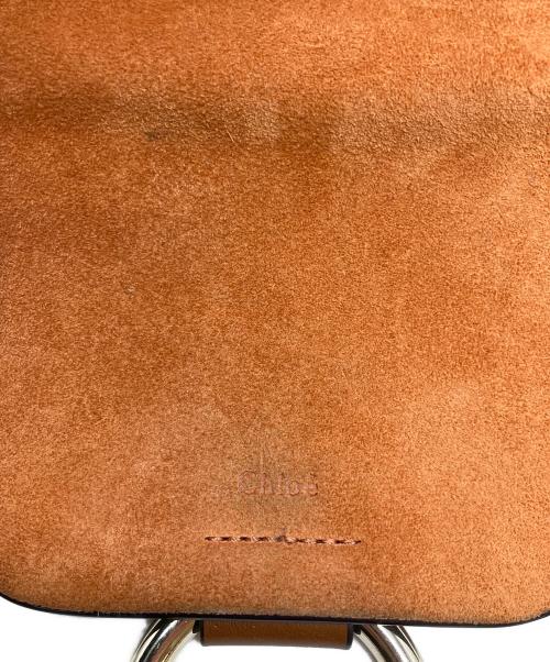 Chloe（クロエ）Chloe (クロエ) FAYE 2WAYバッグ ブラウン×オレンジの古着・服飾アイテム