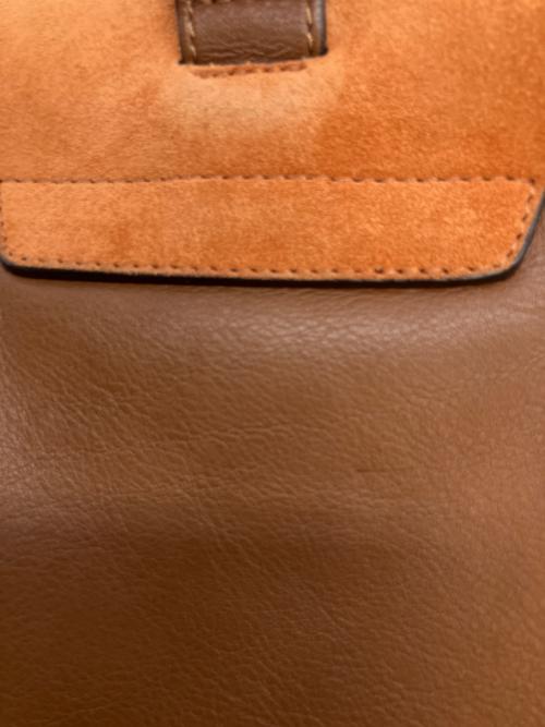 Chloe（クロエ）Chloe (クロエ) FAYE 2WAYバッグ ブラウン×オレンジの古着・服飾アイテム