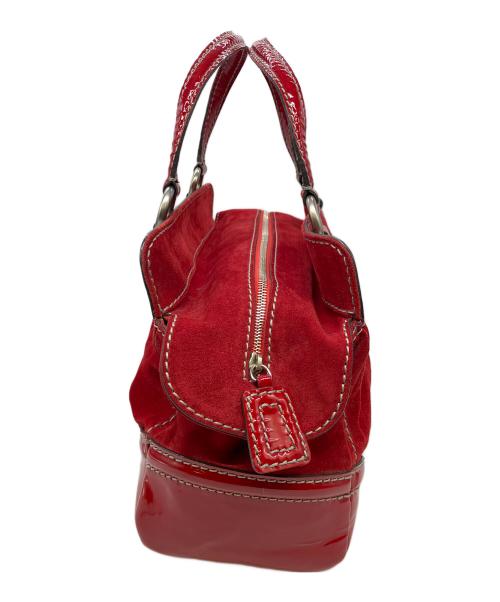 GHERARDINI（ゲラルディーニ）GHERARDINI (ゲラルディーニ) ミニボストンバッグ レッドの古着・服飾アイテム