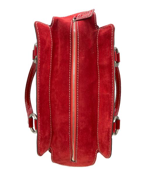 GHERARDINI（ゲラルディーニ）GHERARDINI (ゲラルディーニ) ミニボストンバッグ レッドの古着・服飾アイテム