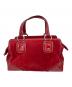 GHERARDINI (ゲラルディーニ) ミニボストンバッグ レッド：10000円