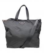 PRADAプラダ）の古着「2WAYバッグ」｜ブラック