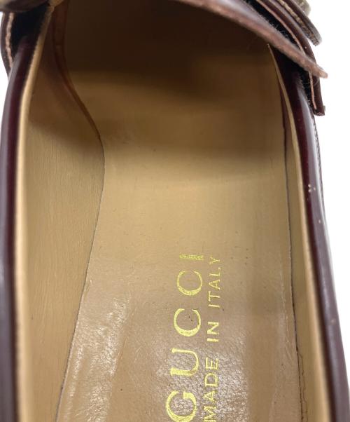 GUCCI（グッチ）GUCCI (グッチ) ローファー ブラウン サイズ:SIZE 36 1/2の古着・服飾アイテム