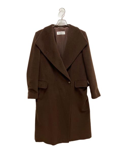 MaxMara（マックスマーラ）MaxMara (マックスマーラ) コート ブラウン サイズ:SIZE Lの古着・服飾アイテム