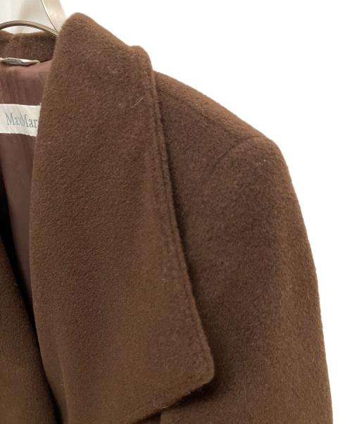 MaxMara（マックスマーラ）MaxMara (マックスマーラ) コート ブラウン サイズ:SIZE Lの古着・服飾アイテム