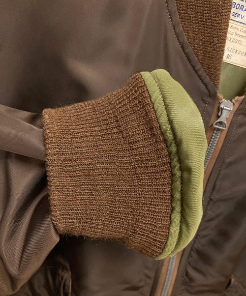 BUZZ RICKSON'S（バズリクソンズ）BUZZ RICKSON'S (バズリクソンズ) NEXUSVII (ネクサスセブン) ジャケット ブラウン サイズ:SIZE 46の古着・服飾アイテム