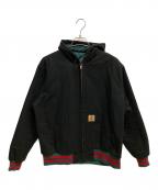 THREE FACEスリーフェイス）の古着「フーデッドジャケット　中綿ジャケット」｜ブラック