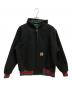 THREE FACE（スリーフェイス）の古着「フーデッドジャケット　中綿ジャケット」｜ブラック