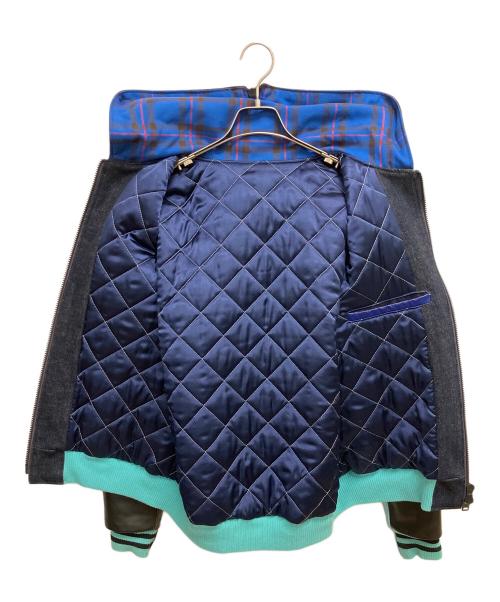 THREE FACE（スリーフェイス）THREE FACE (スリーフェイス) 切替ジャケット インディゴブラック サイズ:SIZE Lの古着・服飾アイテム