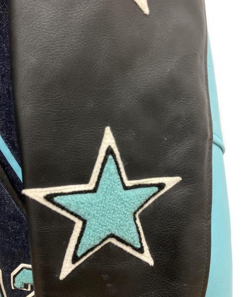 THREE FACE（スリーフェイス）THREE FACE (スリーフェイス) 切替ジャケット インディゴブラック サイズ:SIZE Lの古着・服飾アイテム