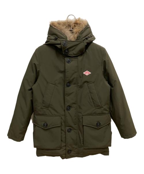 DANTON（ダントン）DANTON (ダントン) ファー付きダウンコート オリーブ サイズ:SIZE 38の古着・服飾アイテム