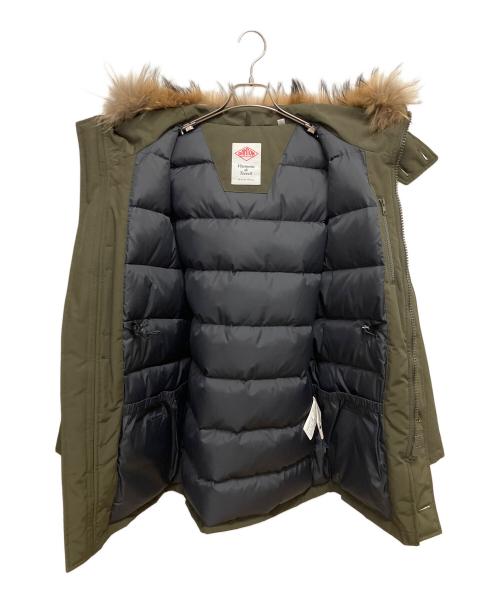 DANTON（ダントン）DANTON (ダントン) ファー付きダウンコート オリーブ サイズ:SIZE 38の古着・服飾アイテム
