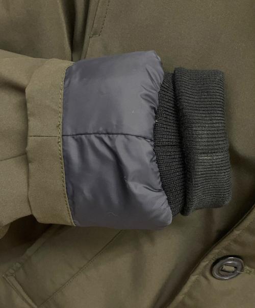 DANTON（ダントン）DANTON (ダントン) ファー付きダウンコート オリーブ サイズ:SIZE 38の古着・服飾アイテム