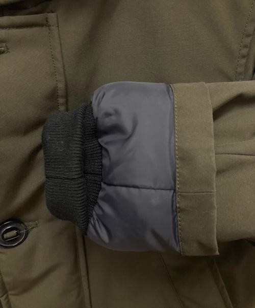 DANTON（ダントン）DANTON (ダントン) ファー付きダウンコート オリーブ サイズ:SIZE 38の古着・服飾アイテム