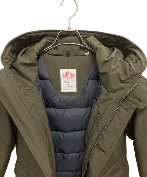 DANTON（ダントン）DANTON (ダントン) ファー付きダウンコート オリーブ サイズ:SIZE 38の古着・服飾アイテム
