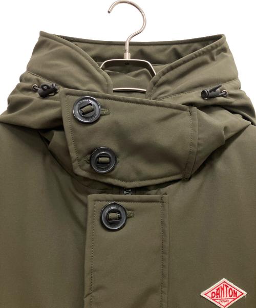 DANTON（ダントン）DANTON (ダントン) ファー付きダウンコート オリーブ サイズ:SIZE 38の古着・服飾アイテム