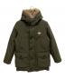 DANTON（ダントン）の古着「ファー付きダウンコート」｜オリーブ