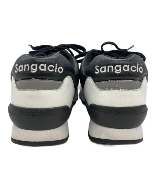 Sangacio（サンガッチョ）Sangacio (サンガッチョ) スニーカー ブラック×ホワイト サイズ:SIZE 28cmの古着・服飾アイテム