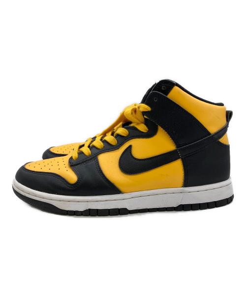 NIKE（ナイキ）NIKE (ナイキ) DUNK HI RETRO（ダンクハイレトロ） イエロー サイズ:SIZE 27cmの古着・服飾アイテム