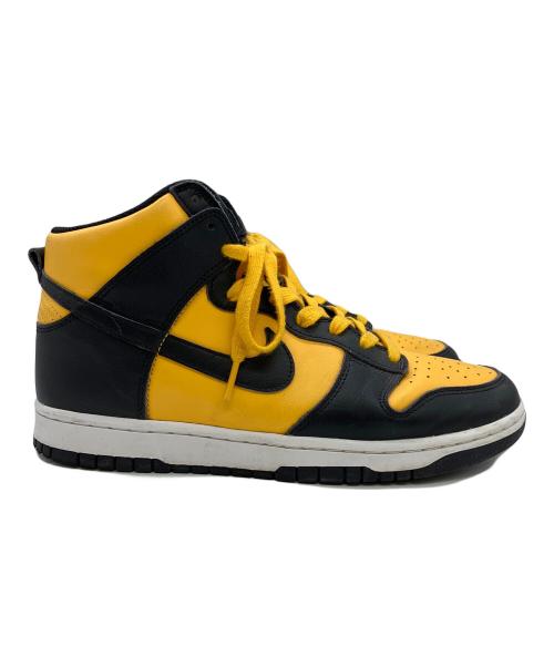 NIKE（ナイキ）NIKE (ナイキ) DUNK HI RETRO（ダンクハイレトロ） イエロー サイズ:SIZE 27cmの古着・服飾アイテム