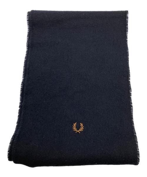 FRED PERRY（フレッドペリー）FRED PERRY (フレッドペリー) マフラー ブラック 未使用品の古着・服飾アイテム