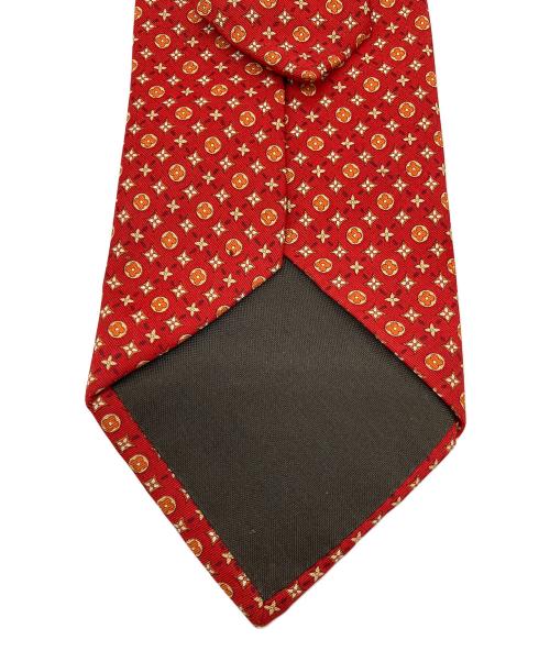 LOUIS VUITTON（ルイ ヴィトン）LOUIS VUITTON (ルイ ヴィトン) ネクタイ レッド サイズ:全長147cmの古着・服飾アイテム