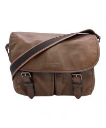 COACH（コーチ）の古着「メッセンジャーバッグ」｜ブラウン