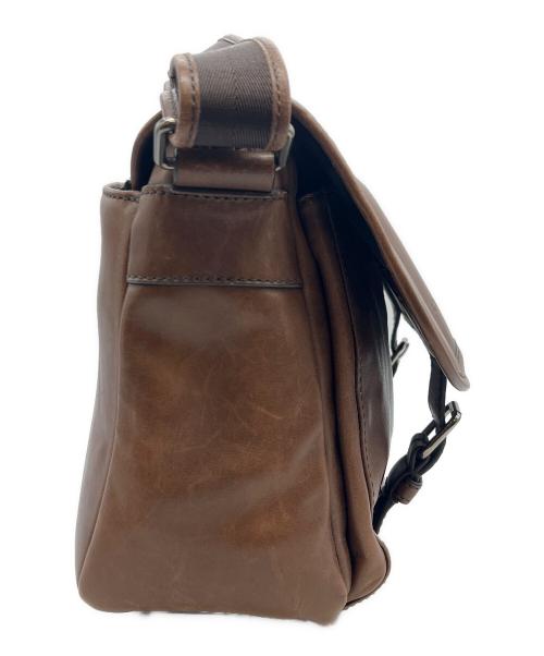 COACH（コーチ）COACH (コーチ) メッセンジャーバッグ ブラウンの古着・服飾アイテム