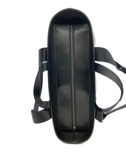 MICHAEL KORS（マイケル・コース）MICHAEL KORS (マイケル・コース) 2WAYトートバッグ ホワイト×ブラックの古着・服飾アイテム