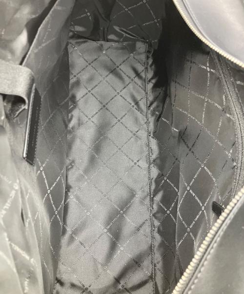 MICHAEL KORS（マイケル・コース）MICHAEL KORS (マイケル・コース) 2WAYトートバッグ ホワイト×ブラックの古着・服飾アイテム