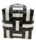 中古・古着 MARNI (マルニ) カゴバッグ ブラック×ホワイト：8000円
