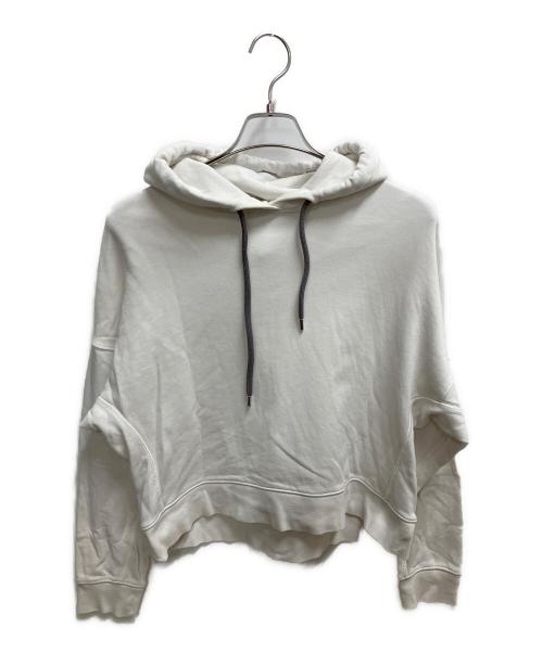 MONCLER（モンクレール）MONCLER (モンクレール) MAGLIA GIROCOLLO プルオーバーパーカー ホワイト サイズ:SIZE Sの古着・服飾アイテム