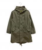 HOUSTONヒューストン）の古着「モッズコート」｜オリーブ