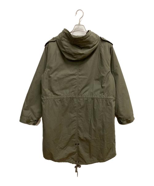HOUSTON（ヒューストン）HOUSTON (ヒューストン) モッズコート オリーブ サイズ:SIZE XXSの古着・服飾アイテム