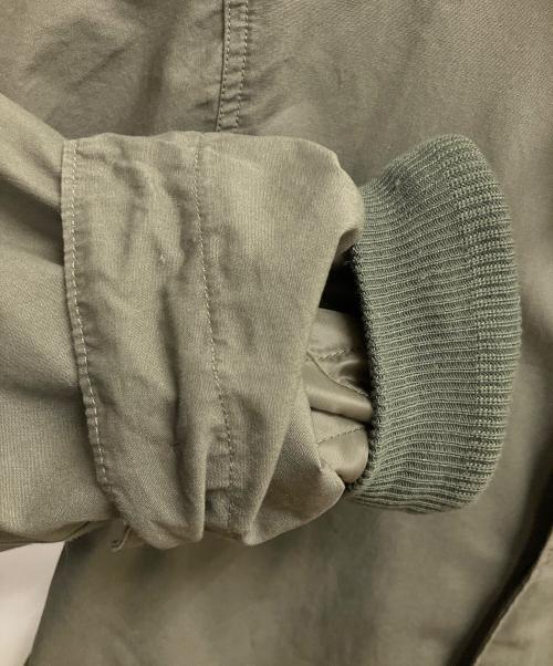 HOUSTON（ヒューストン）HOUSTON (ヒューストン) モッズコート オリーブ サイズ:SIZE XXSの古着・服飾アイテム