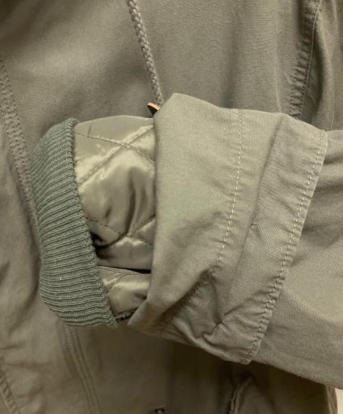 HOUSTON（ヒューストン）HOUSTON (ヒューストン) モッズコート オリーブ サイズ:SIZE XXSの古着・服飾アイテム