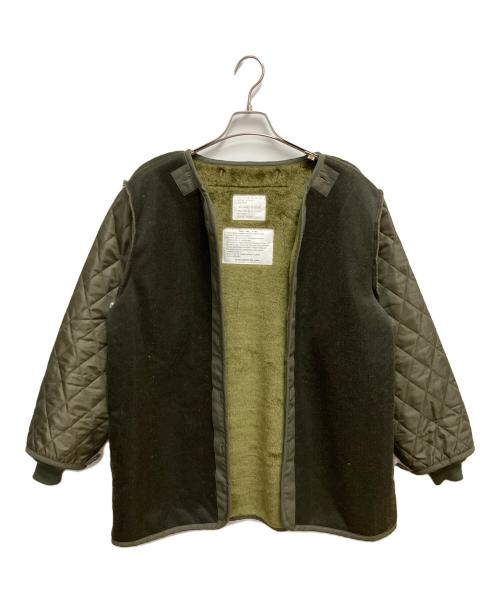 HOUSTON（ヒューストン）HOUSTON (ヒューストン) モッズコート オリーブ サイズ:SIZE XXSの古着・服飾アイテム