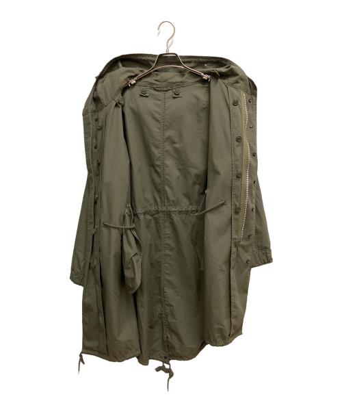 HOUSTON（ヒューストン）HOUSTON (ヒューストン) モッズコート オリーブ サイズ:SIZE XXSの古着・服飾アイテム