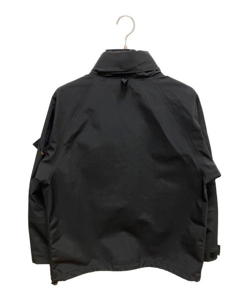 ALPHA INDUSTRIES（アルファインダストリーズ）ALPHA INDUSTRIES (アルファインダストリーズ) ECWCS PARKA ナイロンジャケット ブラック サイズ:SIZE Mの古着・服飾アイテム