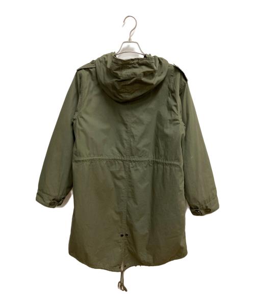 HOUSTON（ヒューストン）HOUSTON (ヒューストン) ミリタリーコート カーキ サイズ:SIZE XXXSの古着・服飾アイテム