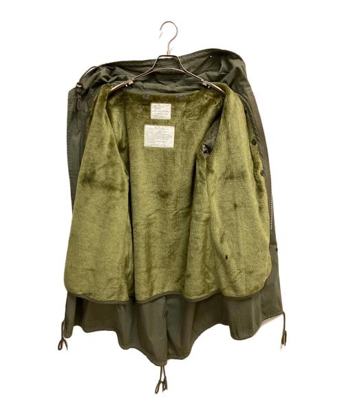 HOUSTON（ヒューストン）HOUSTON (ヒューストン) ミリタリーコート カーキ サイズ:SIZE XXXSの古着・服飾アイテム